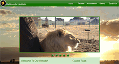 Desktop Screenshot of lionfarm.co.za